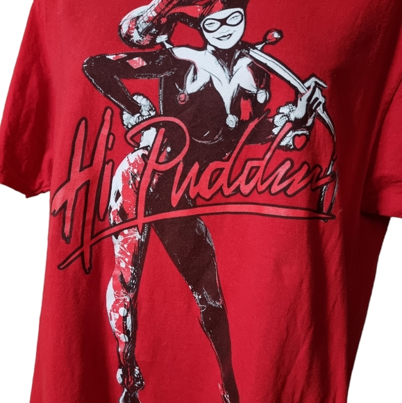 Harley Quinn "Hi Puddin'" T-Shirt - Picture 3 of 7